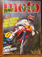 MOTO VERTE n°132 du 4/1985