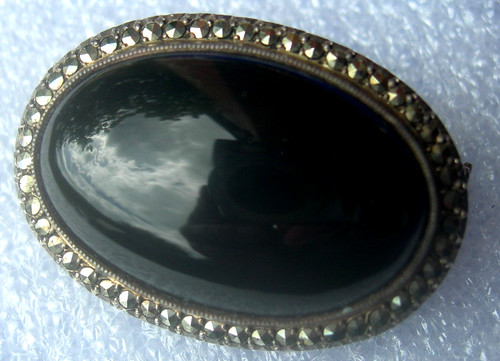 Vers 1900 1920 broche argent - vers,