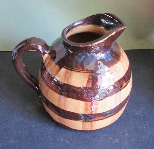 Pichet ancien faience - pichet,