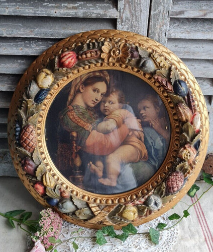 Ancien cadre tableau italien - cadre,