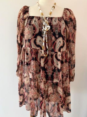 Robe tunique promod imprimé - robe,