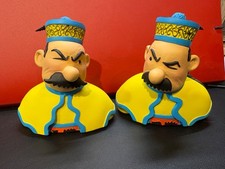 NO MOULINSART  TINTINIMAGINATIO LEBLON PIXI BUSTE DUPONT(D) LOTUS BLEU- TINTIN