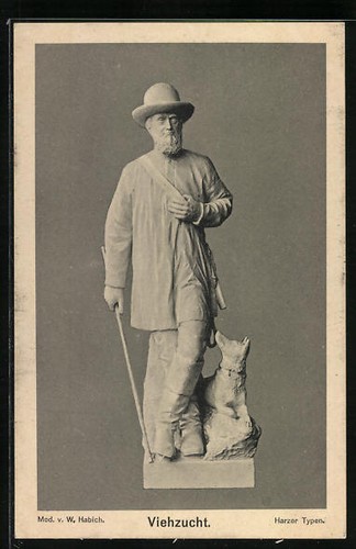Carte postale élevage