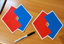 Sticker Autocollant ancien logo ELF pompe à essence Renault capot pavillon porte