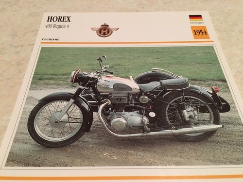 Carte moto horex 400 - 400, regina