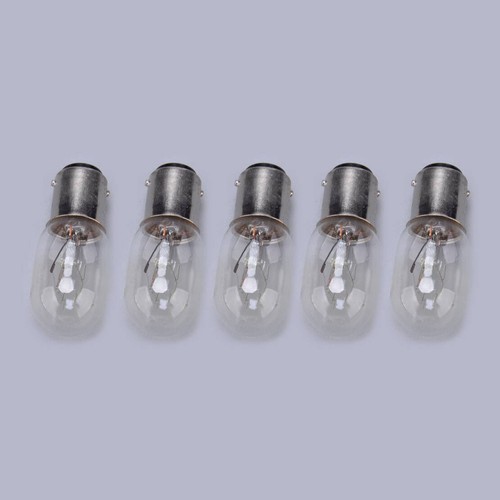 Ba15d bulb light bayonet - 5x,