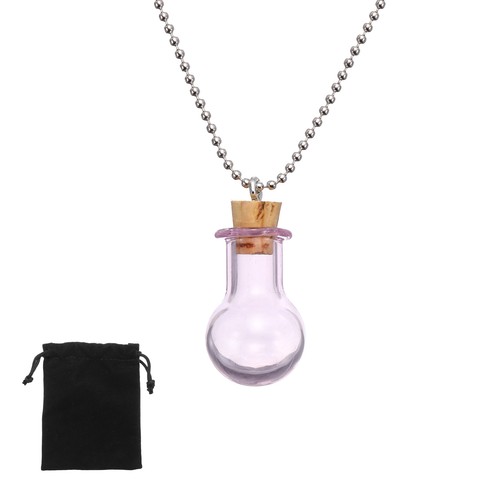 Collier flacon 23mm - , avec