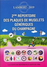 Catalogue répertoire Lambert plaques de muselets 2019 - comme neuf