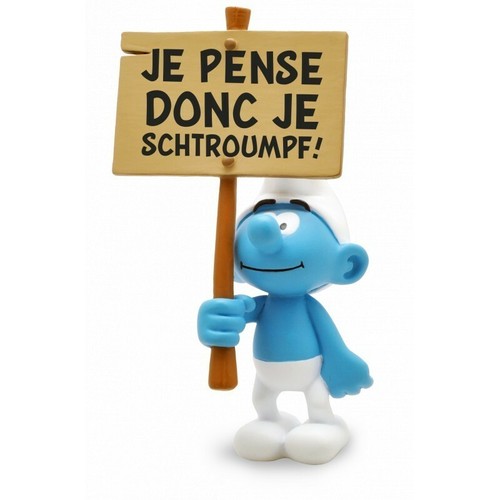 Figurine schtroumpf - figurine, le