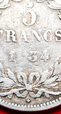Rare erreur sur 5 francs 1834