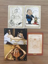 5 Cartes Asterix Sine Tempore 91/98/99/112/116