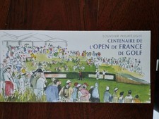 Souvenir Philatélique N** Centenaire De l'Open De France De Golf