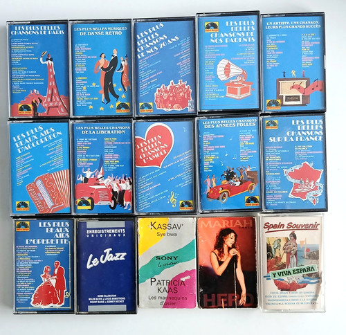 Lot cassettes audio - lot,