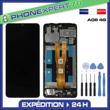 ECRAN LCD OLED SUR CHASSIS POUR SAMSUNG GALAXY A06 4G A065F + OUTILS