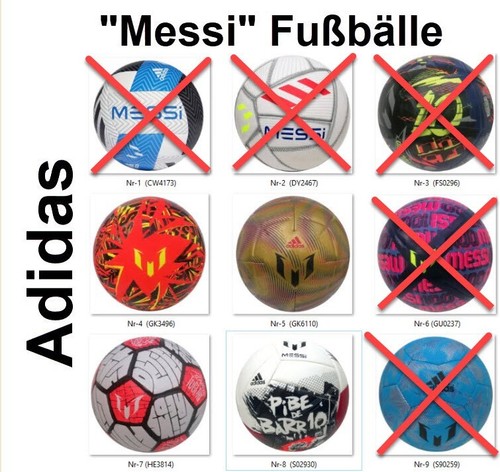 Adidas messi design ballons - adidas,