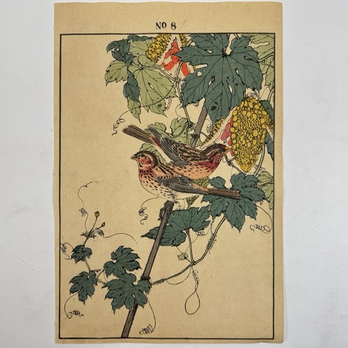 Estampe oiseau japonaise - estampe,