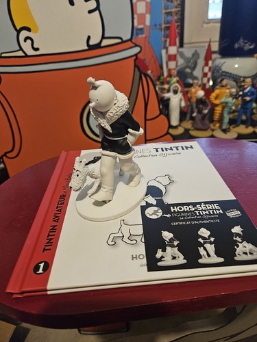 Figurine tintin kuifje hors - figurine,