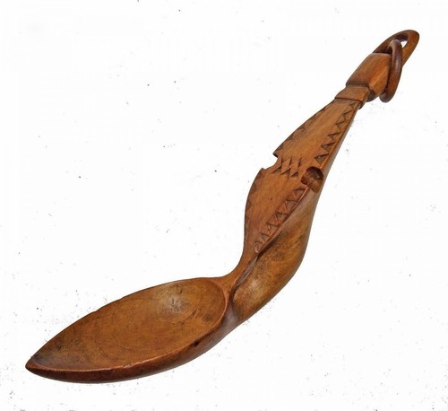 Cuillère bois monoxyle à - cuillÈre,