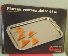 Plateau en acier inoxydable