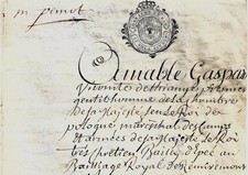1768 Vicomte De THIANGES