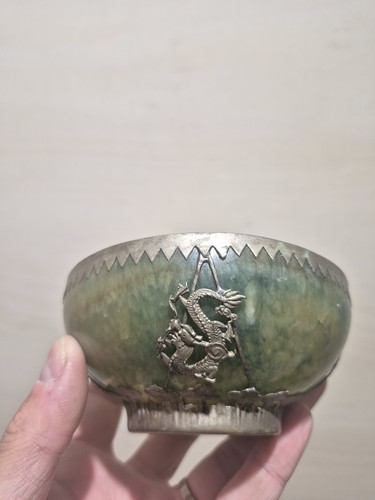 Bol ancien jade vert chine - jade,