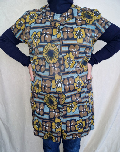 Nylon dederon smock apron - nylon,