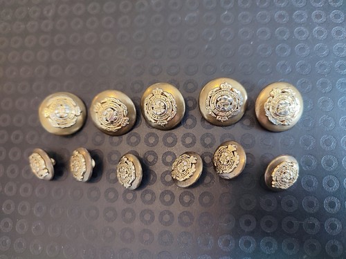 Boutons regiment militaire - boutons,