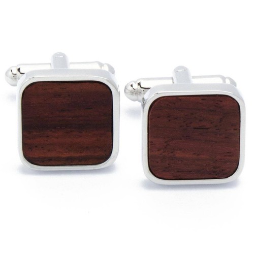 Boutons manchette bois - boutons, de
