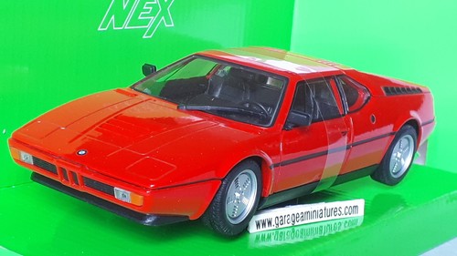 Bmw rouge 1978 welly ref - rouge,