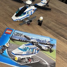 Lego City Police Helicopter Set 7741 From 2008