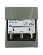 COUPLEUR UNIVERSEL SEDEA | 2 ENTRÉES (FM – VHF – UHF + UHF)