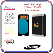 Ecran oled Samsung j730 - j7 2017  Or ou Noir ou Bleu/argent