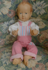 Jouet baigneur poupon Petitcollin celluloïd tête d'aigle 40 cm années 20-30