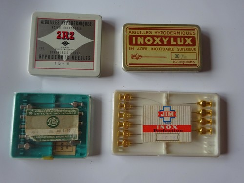 Medecine anciennes seringues - -,