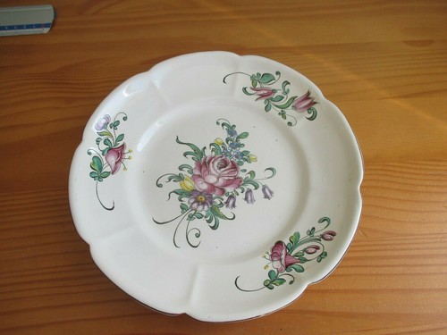 Assiette henri chaumeil vieux - assiette,