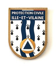 Ecusson Protection Civile