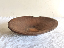 Bol En Bois Ancien Primitif
