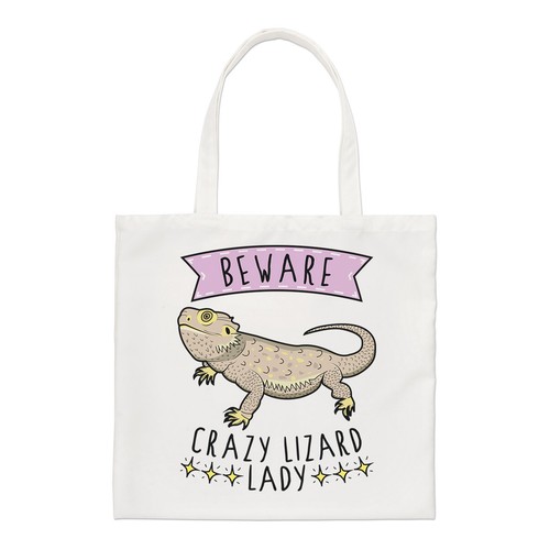Méfiez vous fou lézard femme - fou,
