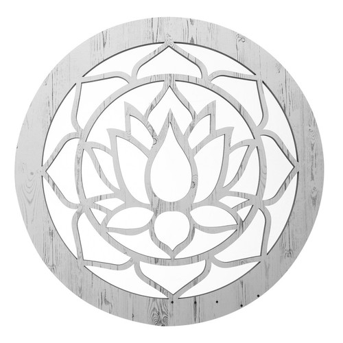 Miroir bois flotté - bois,