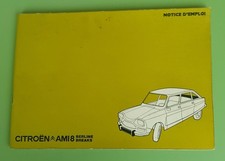 NOTICE D'EMPLOI CITROEN AMI 8