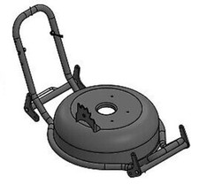 Châssis Plat Nu Pour Tondeuse