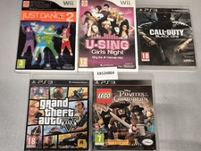 Lot De 5 Jeux Vidéo - Wii Et PS3 - Utilisé, En Bon État De Fonctionnement