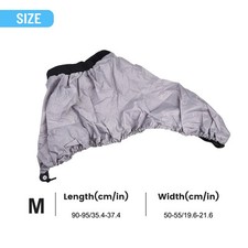 S-XL jupe imperméable kayaks canoës 67-117 cm 290T imperméable polyester taff