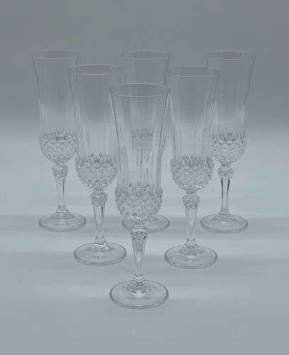 Verre flute cristal - verre,