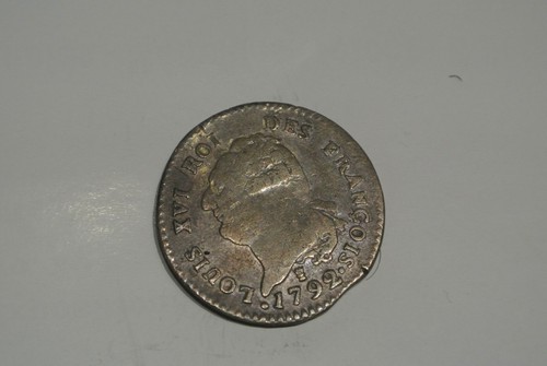 Louis xvi soils argent 1792 - louis,
