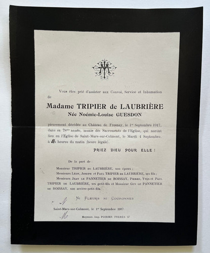 Tripier laubriere guesdon - laubriere,
