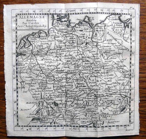 Gravure carte xviii - gravure, 18°