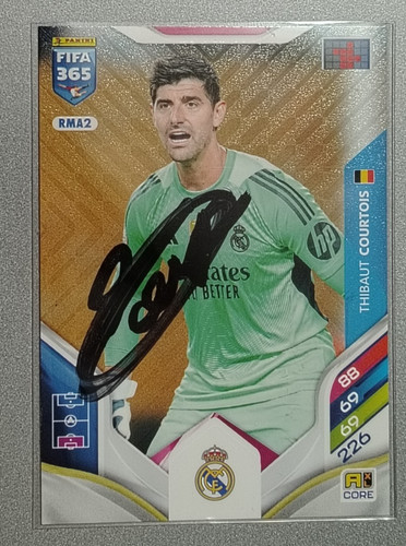 Autograph thibaut courtois - autograph,