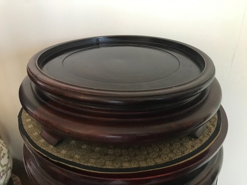 Socle support bois cloisonne - support,