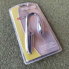 Lampe avec clip lecture livres flexible lumière LED de voyage piles incluses